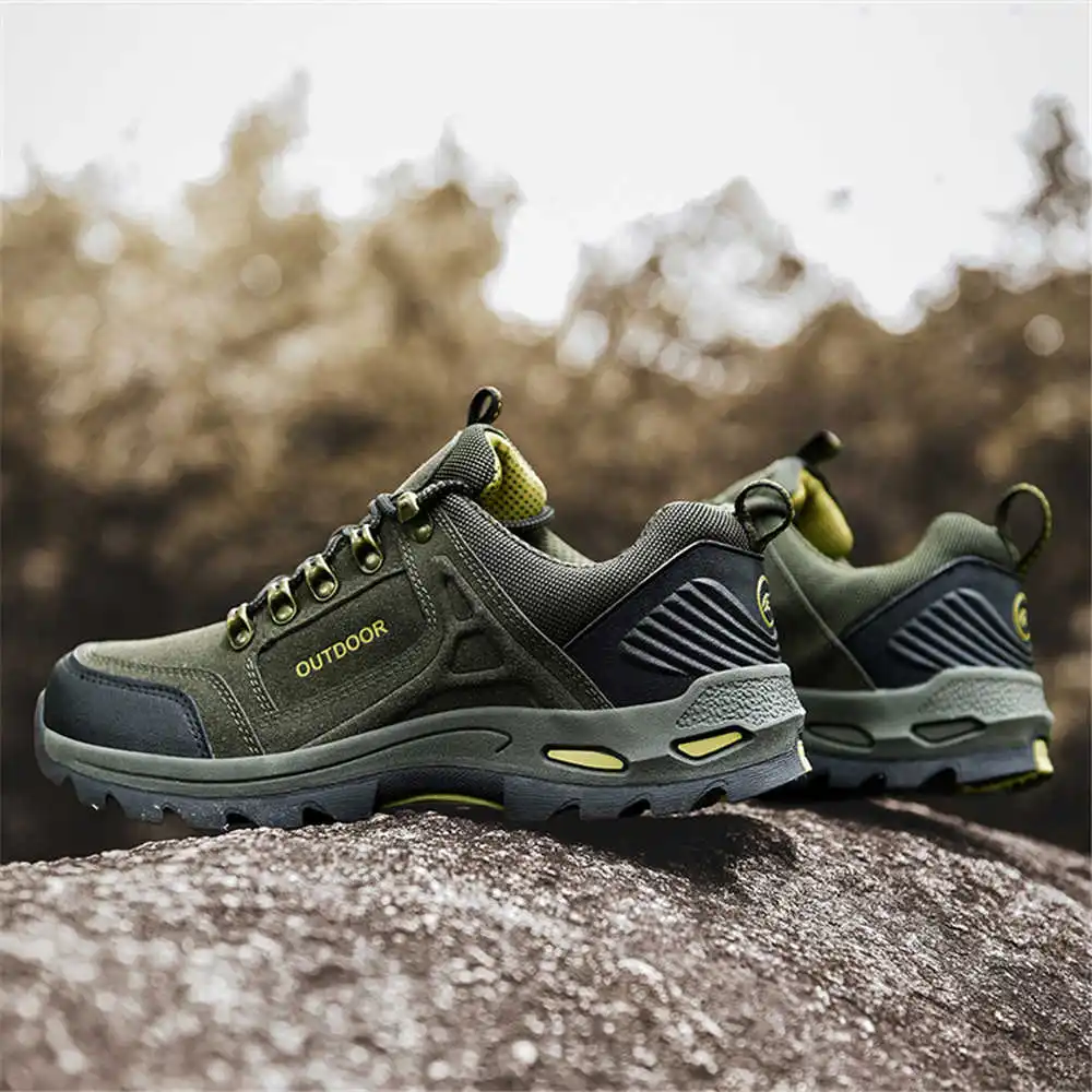 Outdoor Lighting Canada - Non-slip Lace Up Hiking Tennis For
