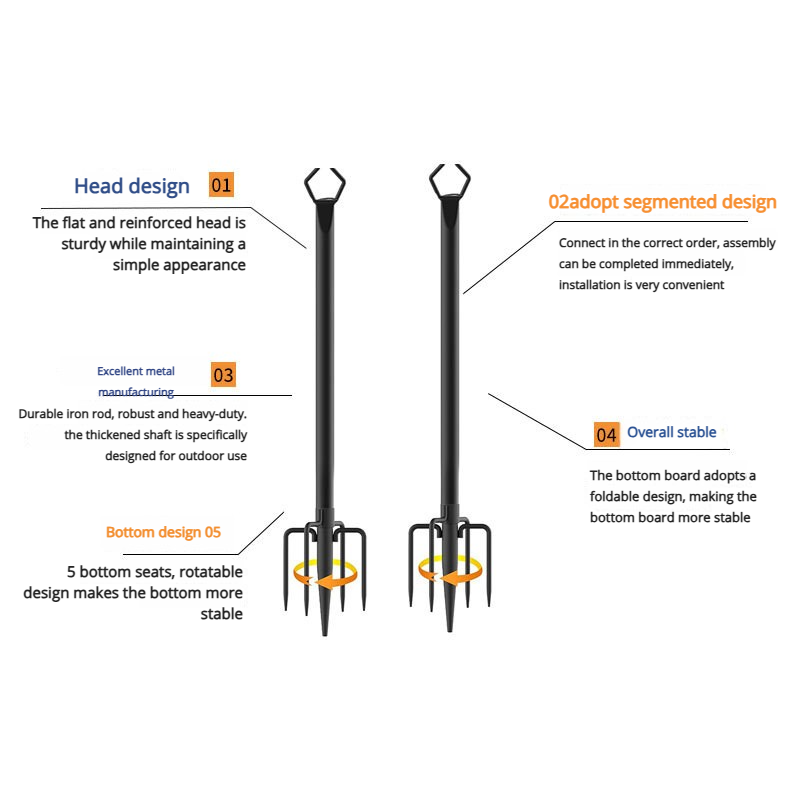 Outdoor Lighting Deck - Outdoor Camping Tent Lamp Post with