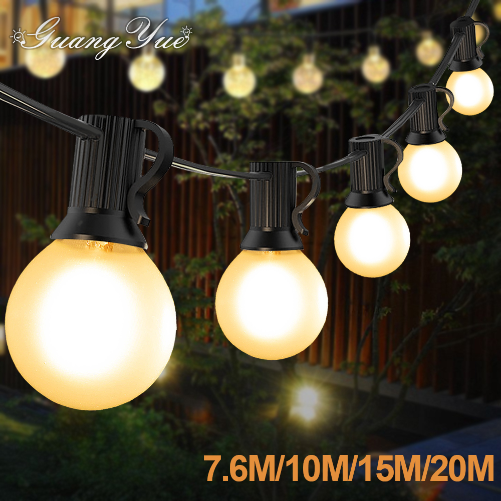 Outdoor Lighting Connectors - Retro Led G40 Street Garland Light