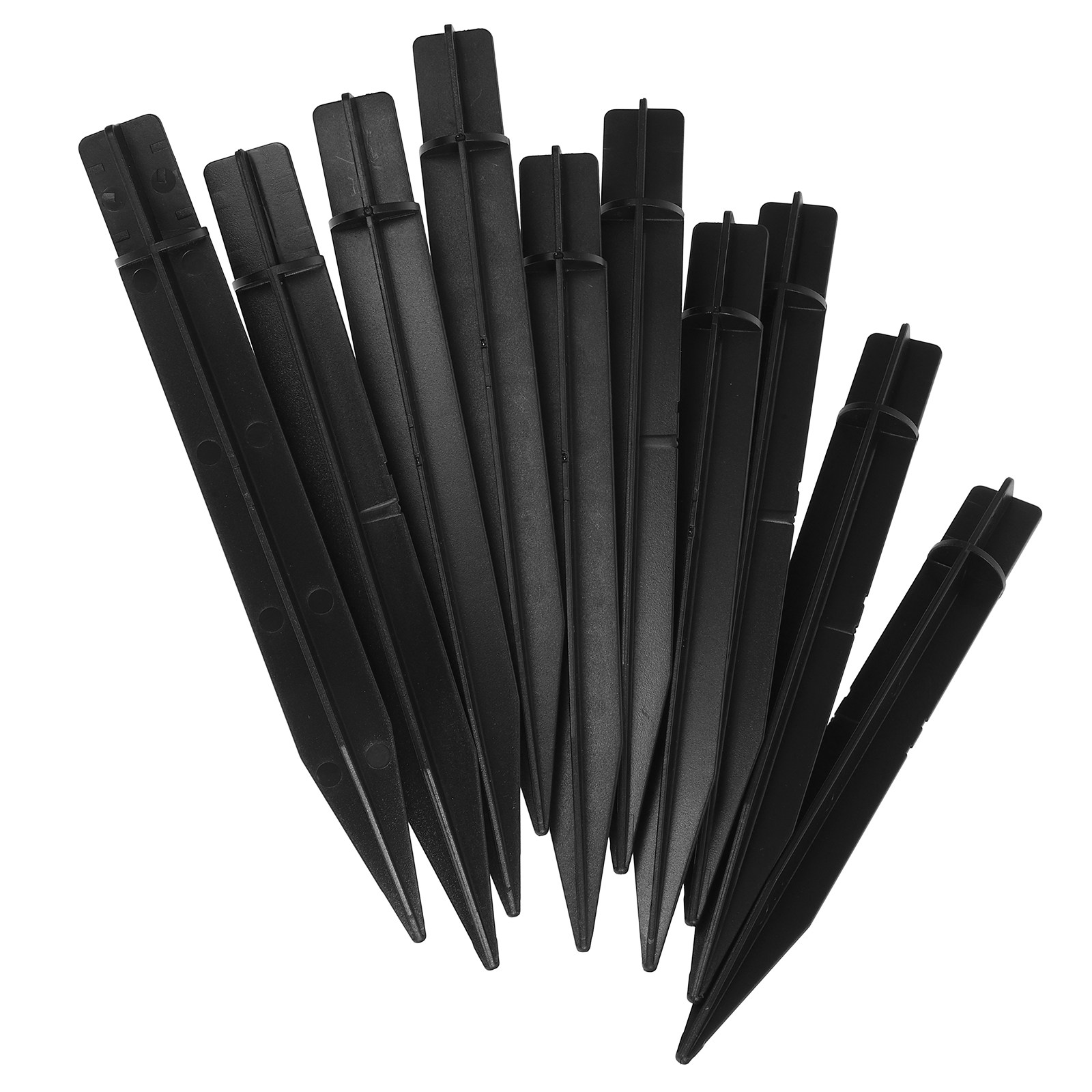 Outdoor Lighting In Ground - 10 Pcs Garden Lamp Stakes Light