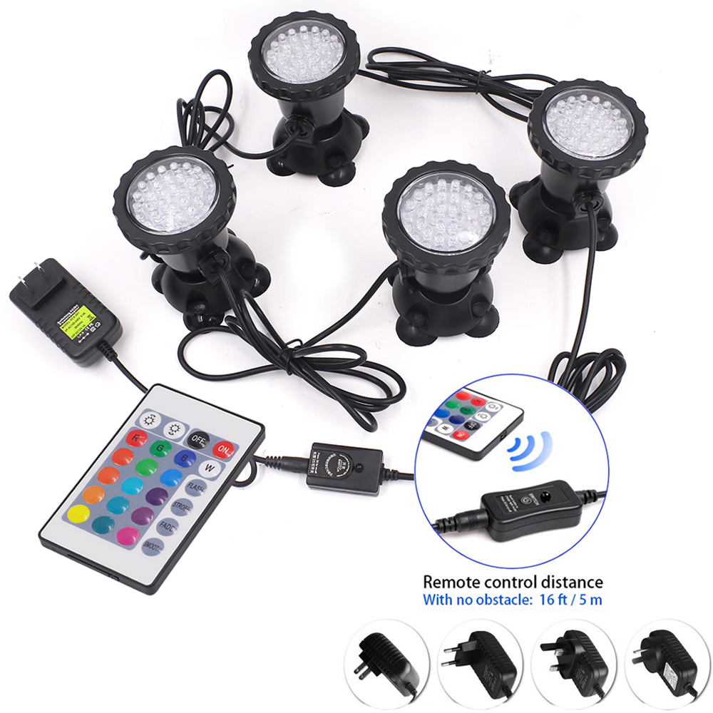 RGB LED Underwater Light IP68  - Pond Light Submersible incelemesi ve fiyatı