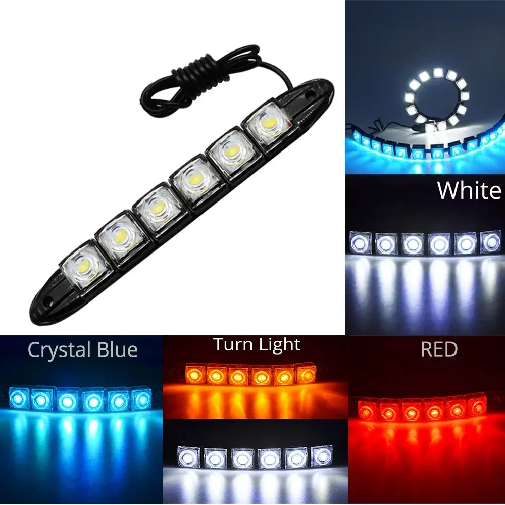 2PCS LED Waterproof DRL Light  - Waterproof Led Strip incelemesi ve fiyatı