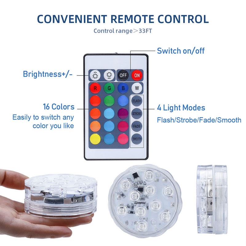 Multi Color Submersible LED Li - Pond Light Submersible incelemesi ve fiyatı