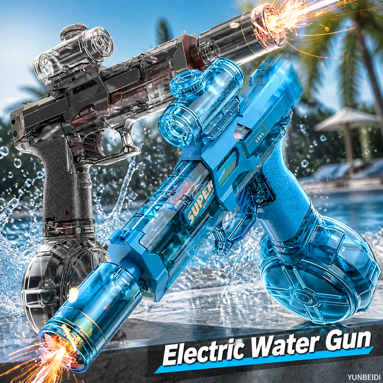 Electric Water Gun with LED Li - Outdoor Lighting The Range incelemesi ve fiyatı