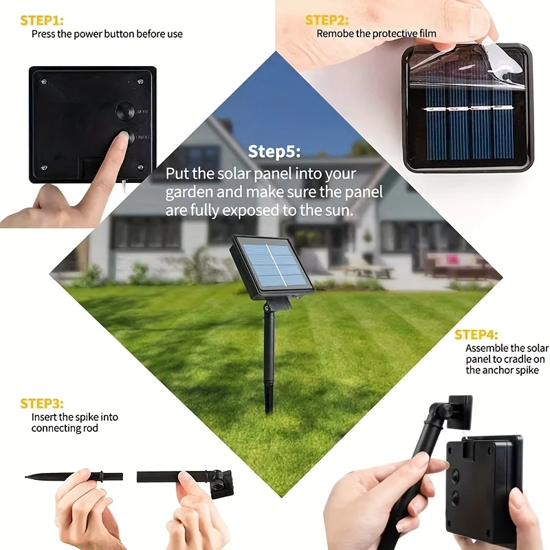 LED String Lights Garden Outdo - Outdoor Lighting In Ground incelemesi ve fiyatı