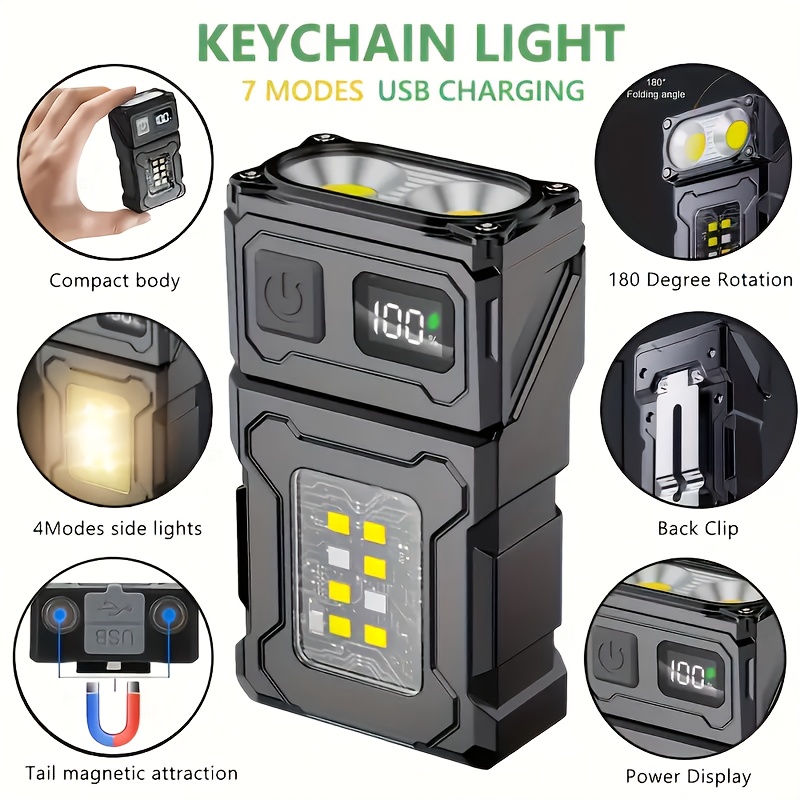 Mini Rechargeable LED Pocket F - Outdoor Lighting Globes incelemesi ve fiyatı