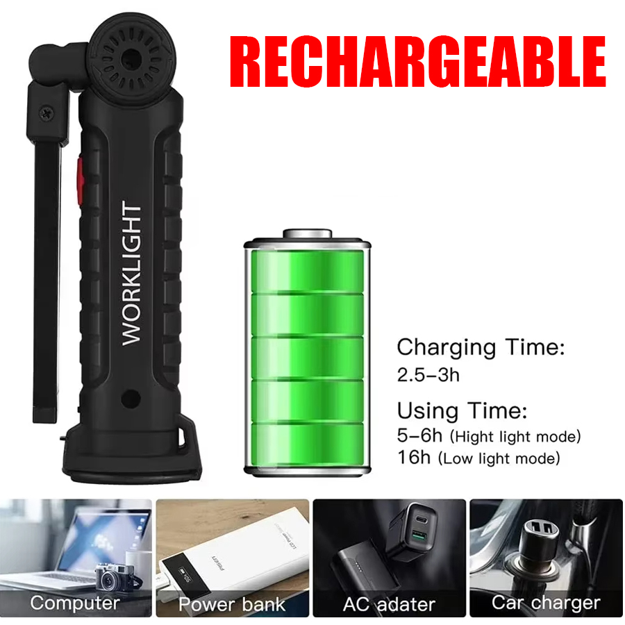 Portable LED Flashlight with M - Outdoor Lighting Globes incelemesi ve fiyatı