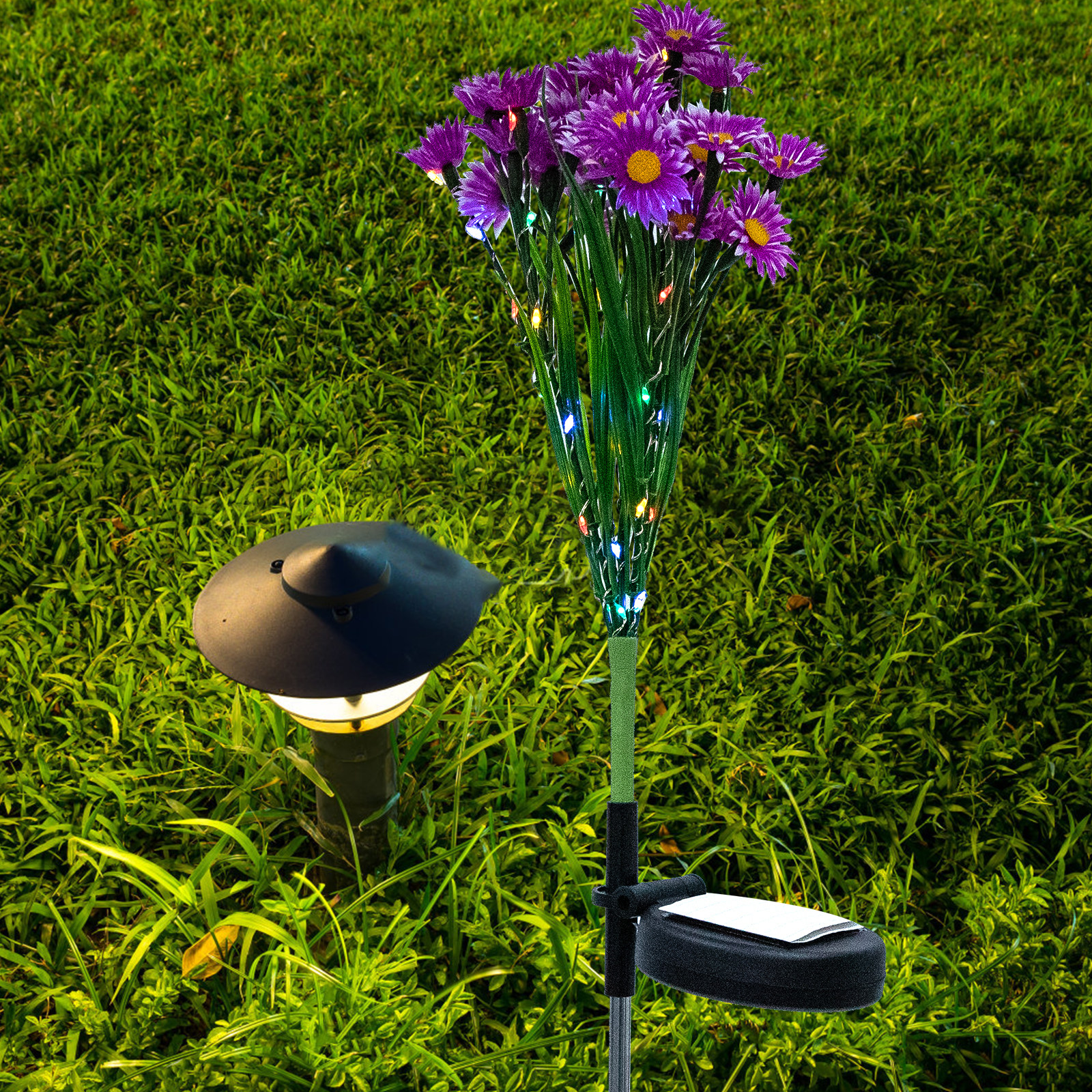 Solar LED Ground Lamp Chrysant - Outdoor Lighting In Ground incelemesi ve fiyatı