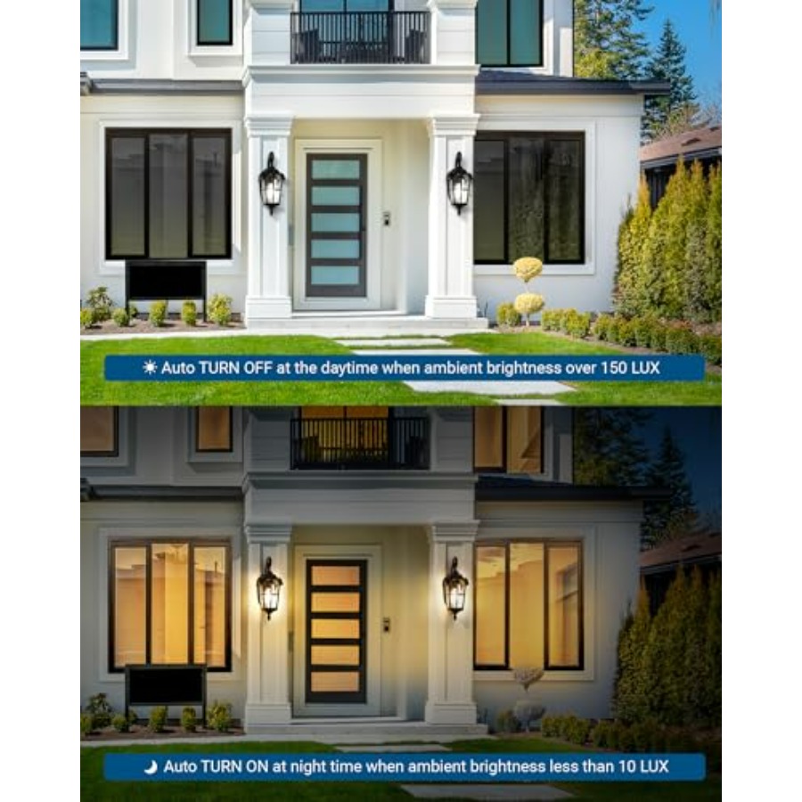 Dusk to Dawn Outdoor Wall Ligh - Outdoor Lighting Sconce incelemesi ve fiyatı