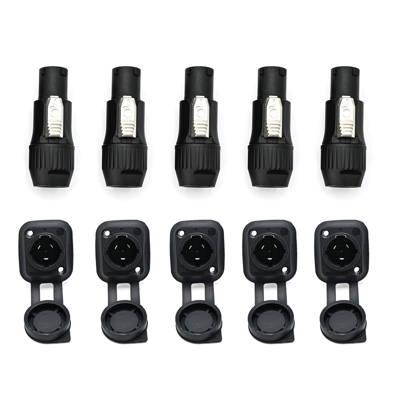 10pcs Waterproof Powercon True - Outdoor Lighting Connectors incelemesi ve fiyatı