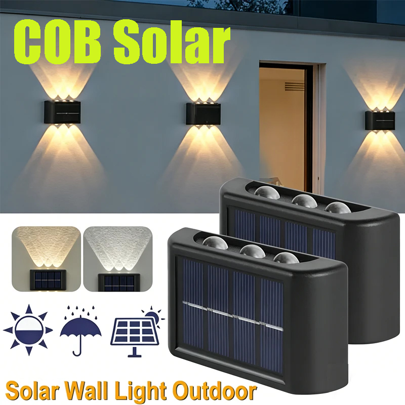 COB Solar Wall Lamp Outdoor Wa - Outdoor Lighting Traditional incelemesi ve fiyatı