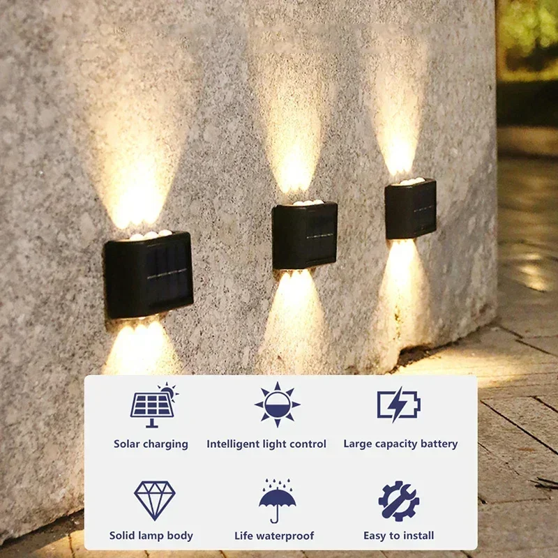 COB Solar Wall Lamp Outdoor Wa - Outdoor Lighting Traditional incelemesi ve fiyatı