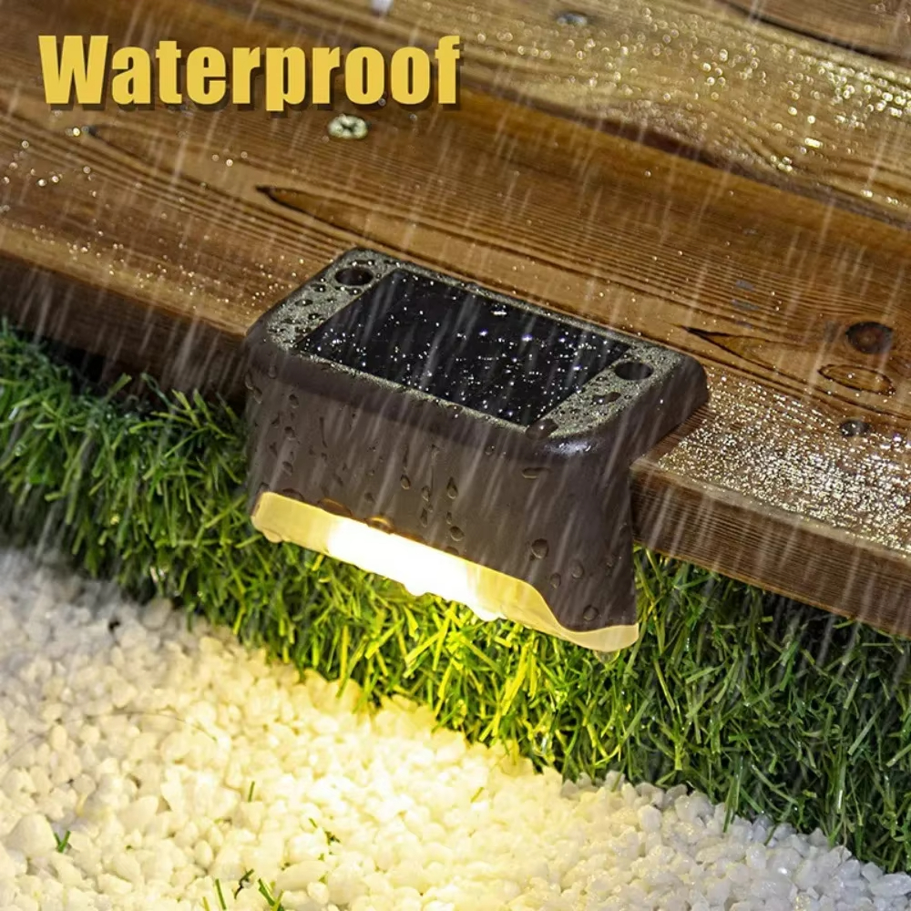 4PCS Solar Deck Light Outdoor  - Outdoor Lighting Traditional incelemesi ve fiyatı