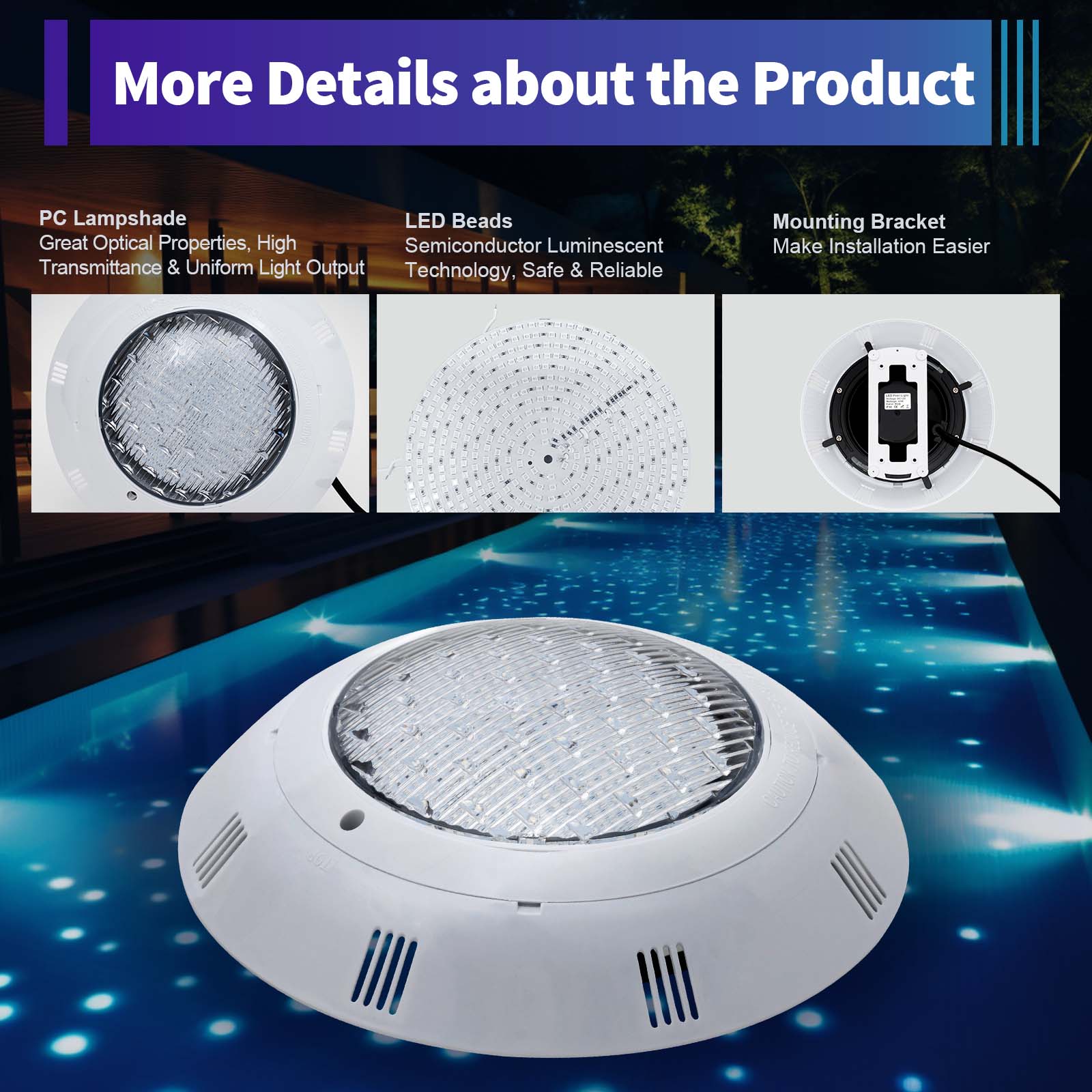 45W & 36W RGB LED Pool Light I - Pond Light Submersible incelemesi ve fiyatı