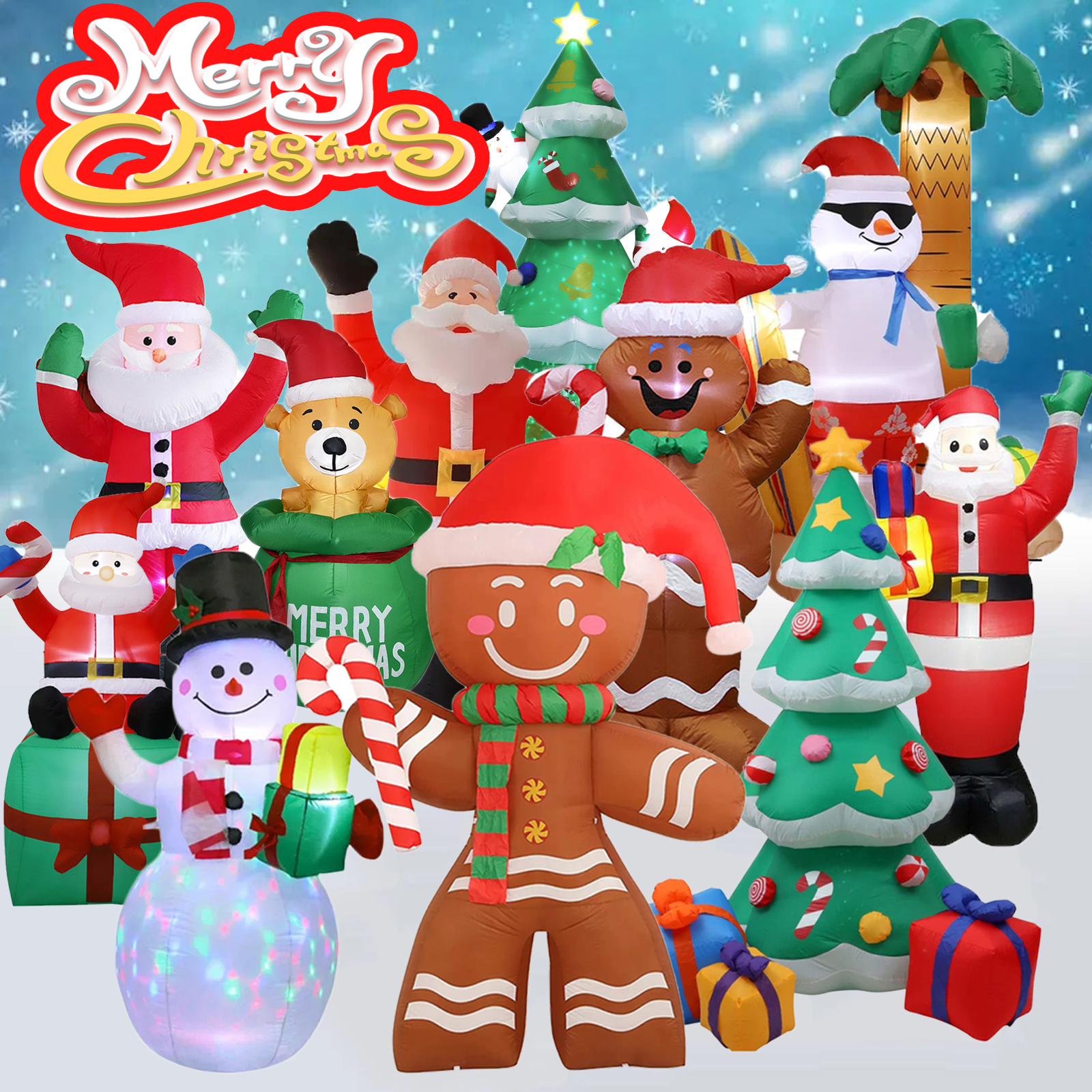 Christmas Inflatable Decoratio - Outdoor Lighting Newcastle incelemesi ve fiyatı