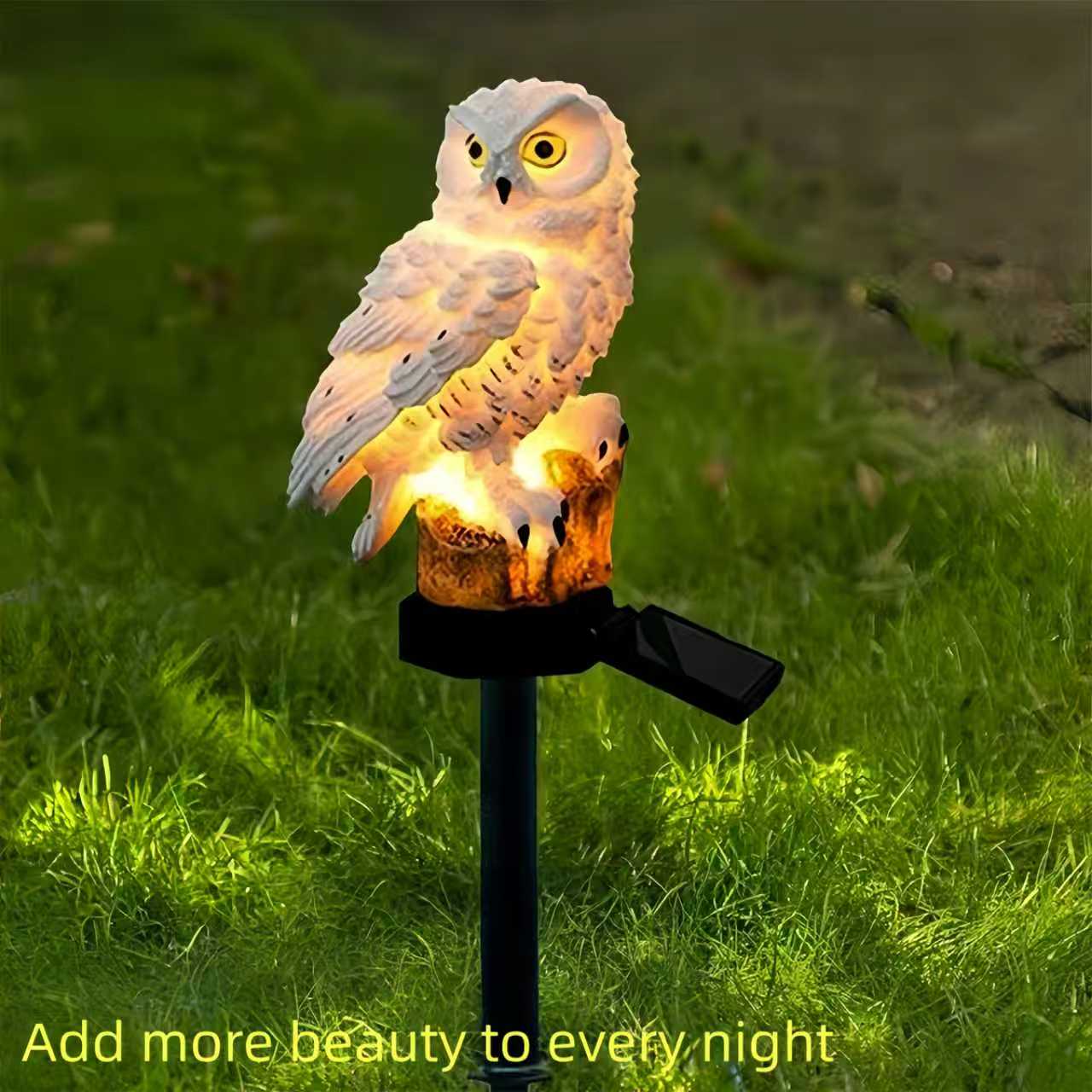Solar Owl Garden Stake Light O - Outdoor Lighting In Ground incelemesi ve fiyatı