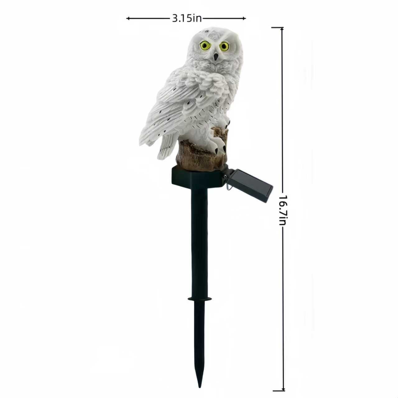 Solar Owl Garden Stake Light O - Outdoor Lighting In Ground incelemesi ve fiyatı
