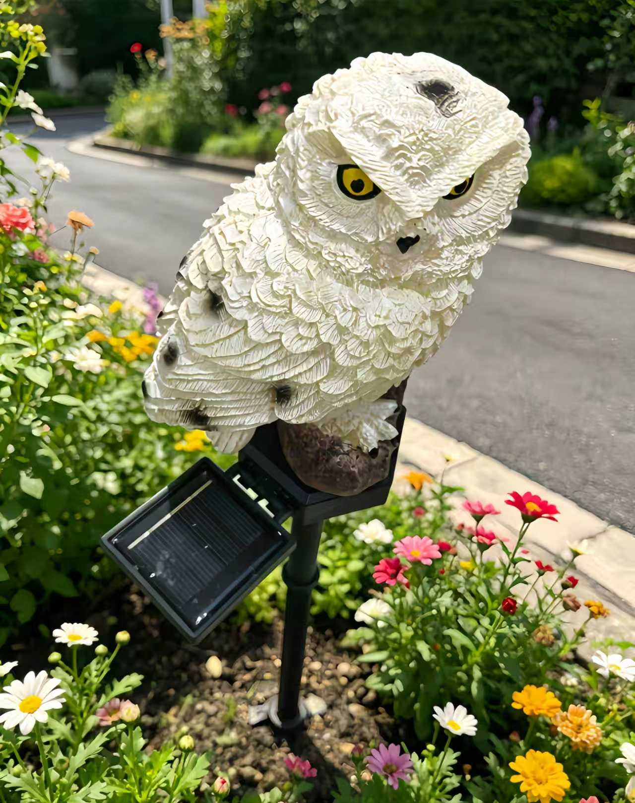 Solar Owl Garden Stake Light O - Outdoor Lighting In Ground incelemesi ve fiyatı