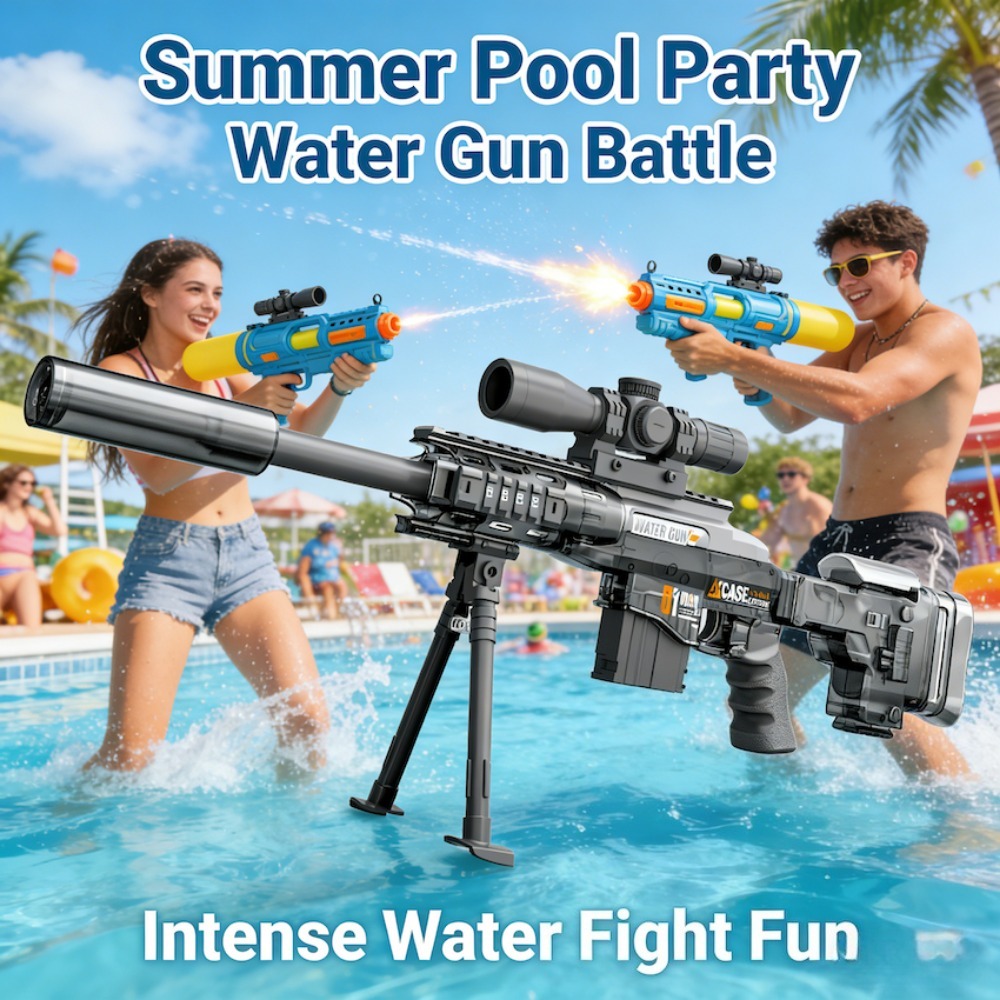 Electric Water Gun Toy Full Au - Outdoor Lighting The Range incelemesi ve fiyatı