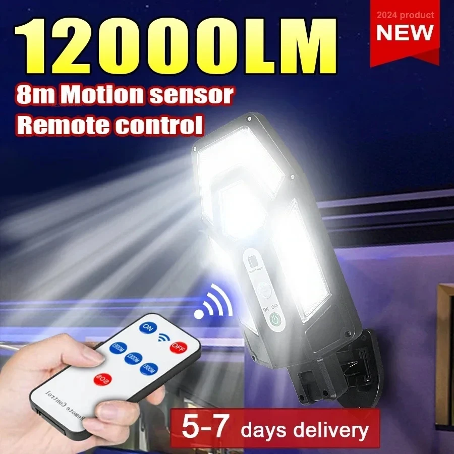 12000LM Powerful Solar Wall La - Outdoor Lighting In Ground incelemesi ve fiyatı