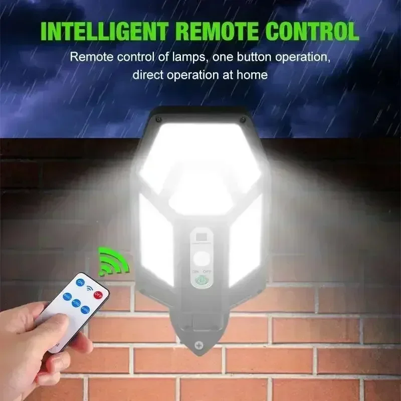 12000LM Powerful Solar Wall La - Outdoor Lighting In Ground incelemesi ve fiyatı
