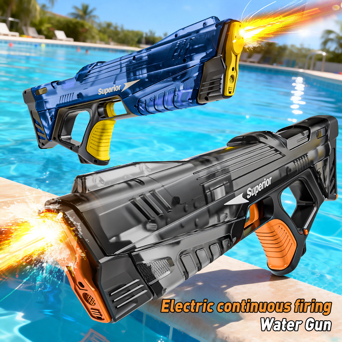 New Electric Water Gun With Li - Outdoor Lighting The Range incelemesi ve fiyatı