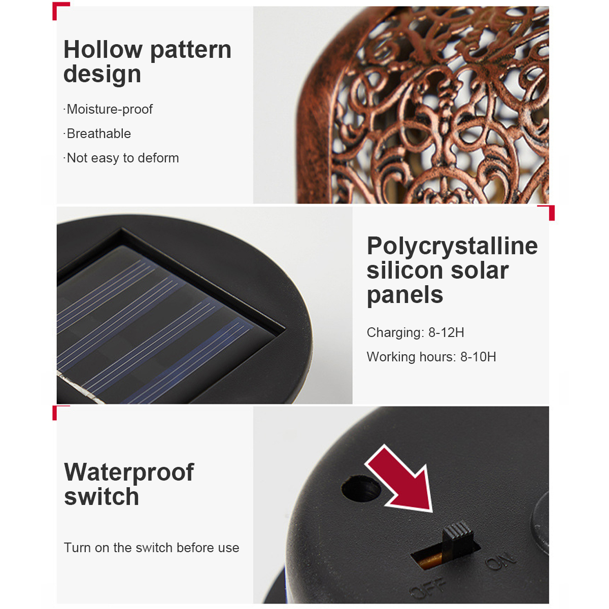 Solar Lanterns Outdoor Waterpr - Outdoor Lighting Traditional incelemesi ve fiyatı