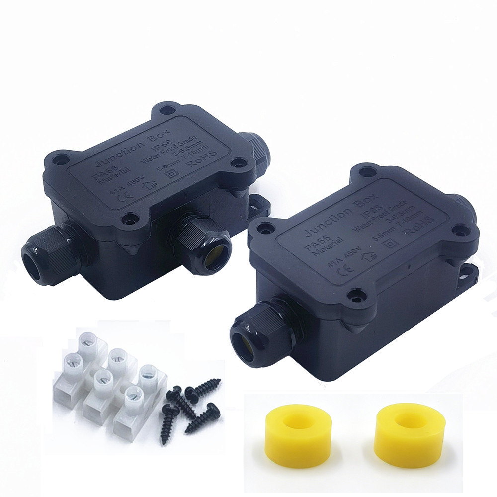 IP68 Waterproof Junction Box 2 - Outdoor Lighting Connectors incelemesi ve fiyatı
