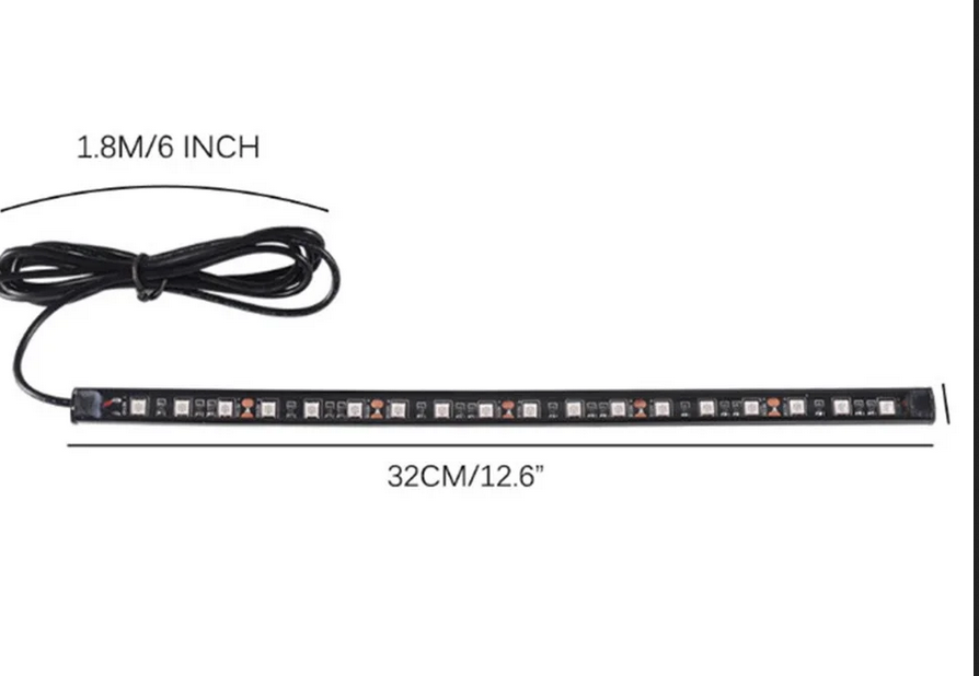 2Pcs 30cm 12V LED Strip Light  - Waterproof Led Strip incelemesi ve fiyatı
