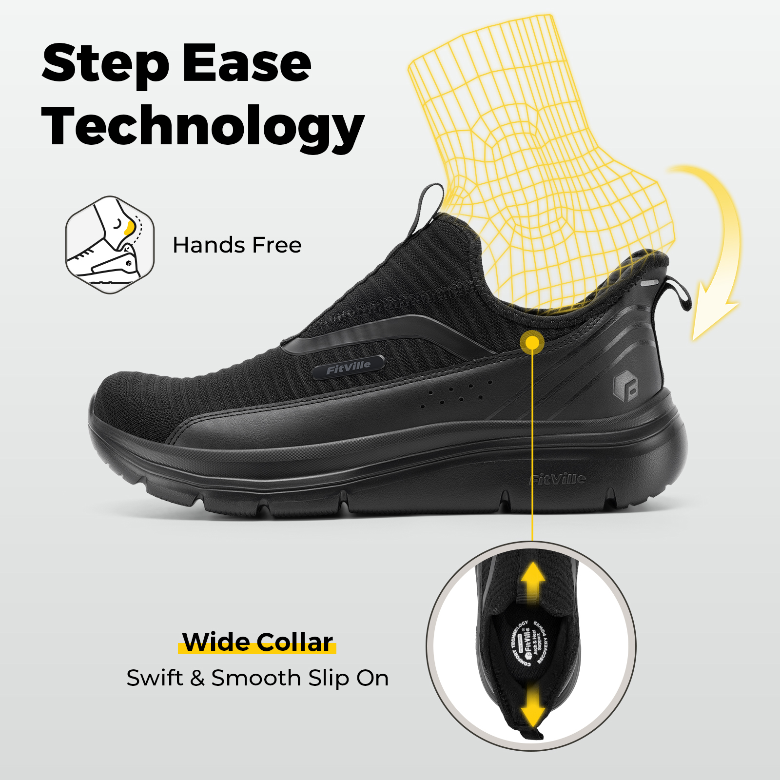 Fitville Wide Men's Shoes Fitn - Outdoor Lighting Deck incelemesi ve fiyatı
