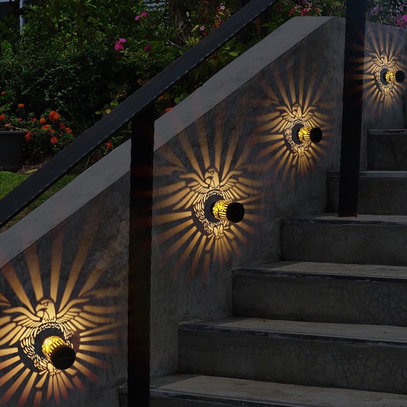2 Pack Solar Fence Lights Meta - Outdoor Lighting Deck incelemesi ve fiyatı