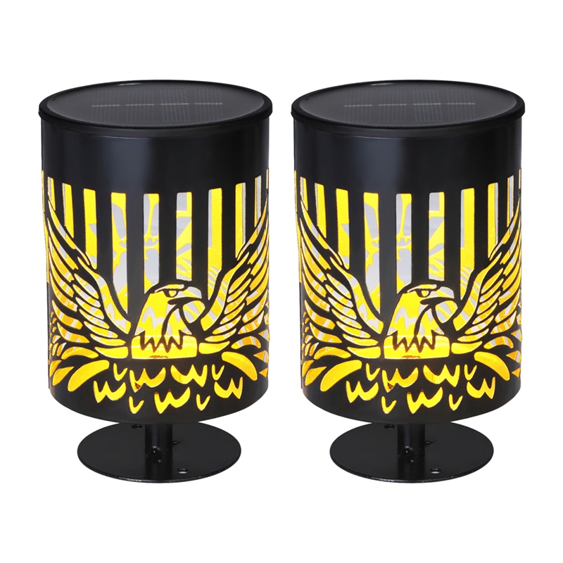 2 Pack Solar Fence Lights Meta - Outdoor Lighting Deck incelemesi ve fiyatı