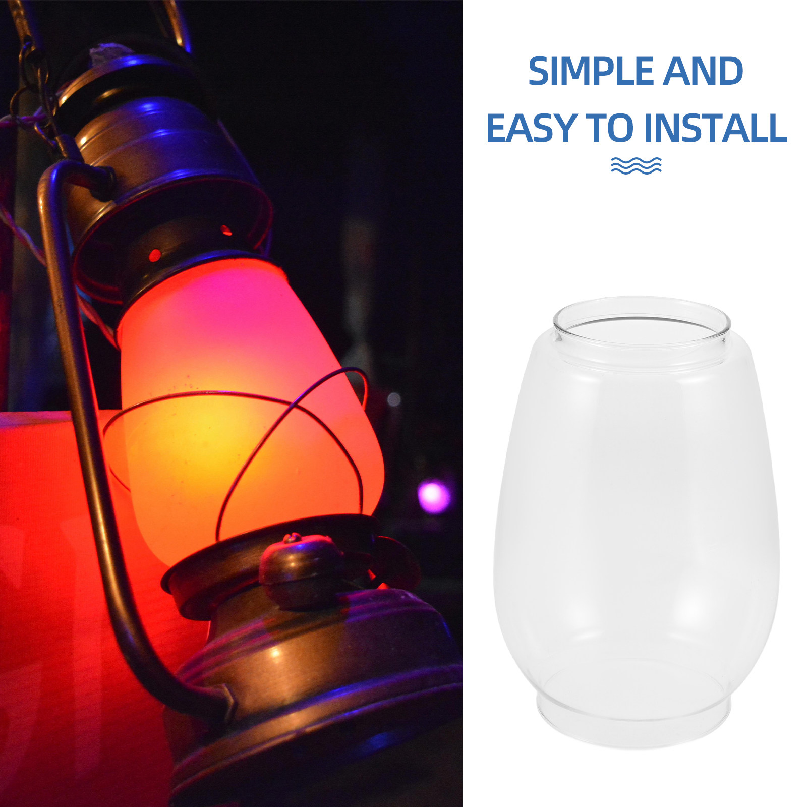 Clear Glass Lantern Globes for - Outdoor Lighting Globes incelemesi ve fiyatı