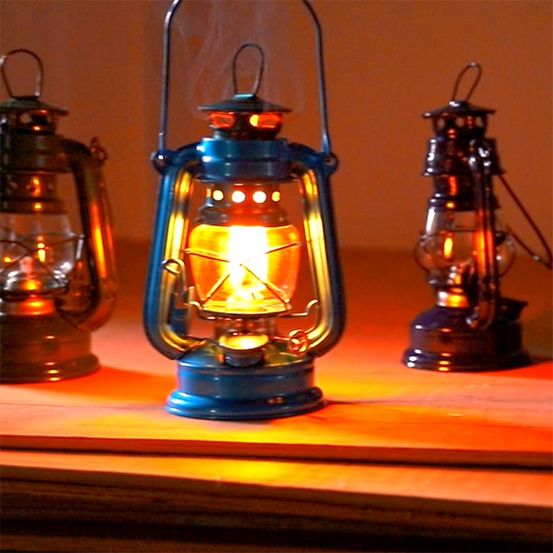 19cm Retro Kerosene Lamp Porta - Outdoor Lighting Mediterranean Style incelemesi ve fiyatı