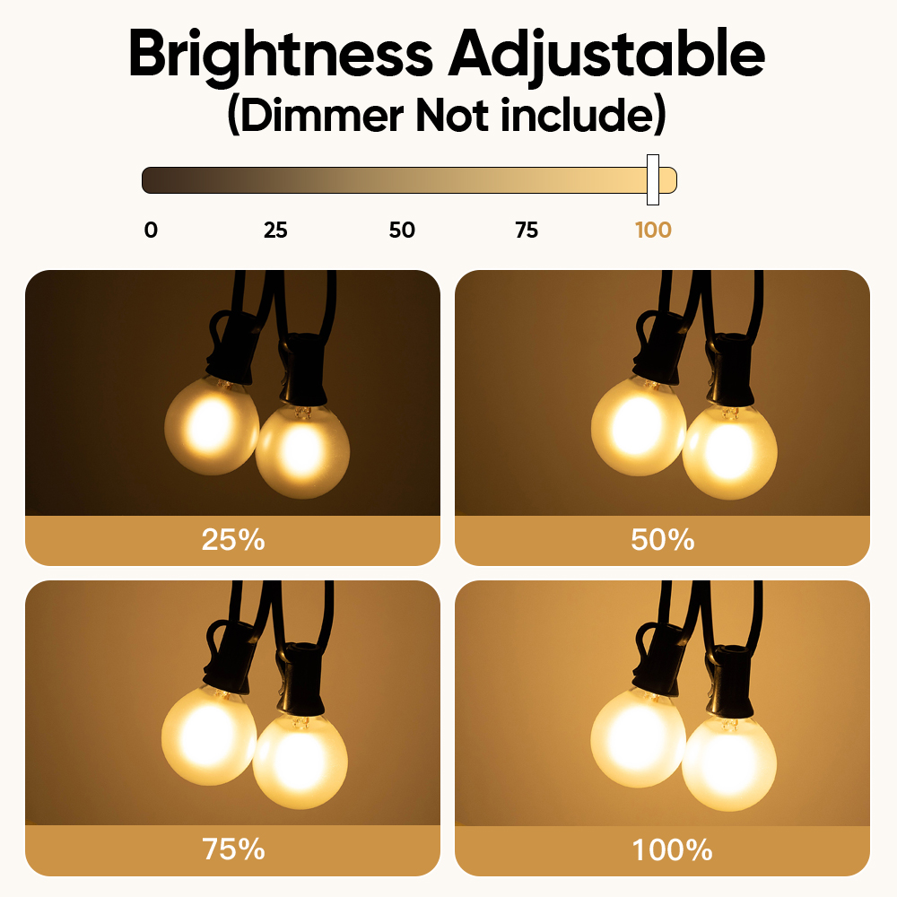 Retro Led G40 Street Garland L - Outdoor Lighting Connectors incelemesi ve fiyatı