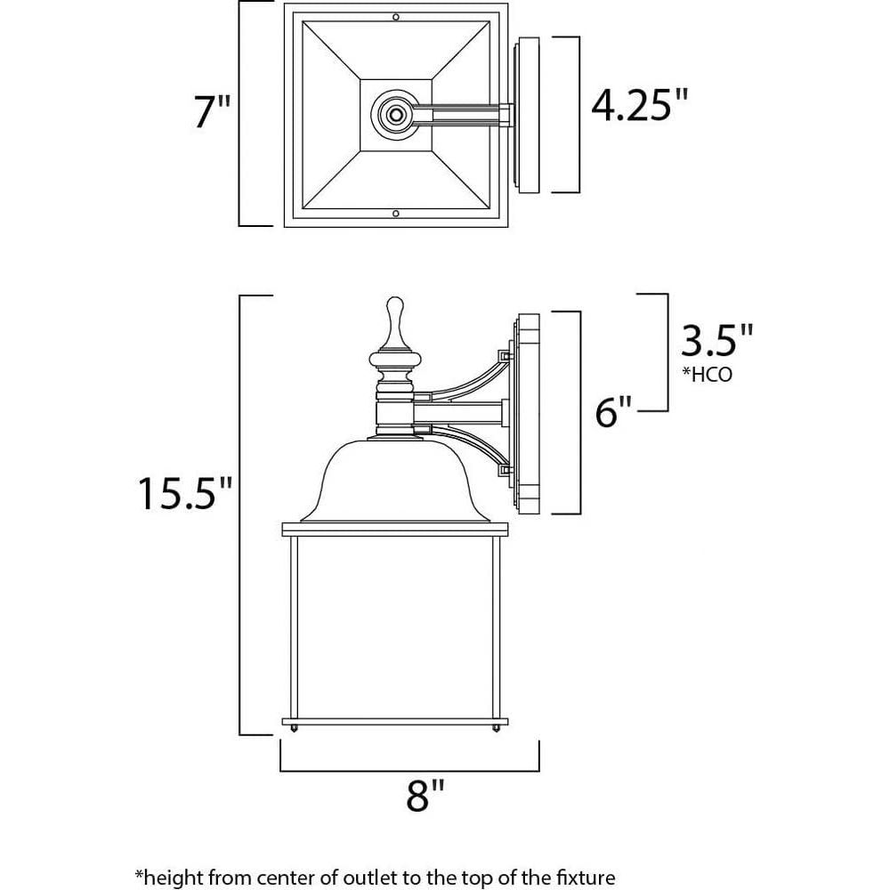 1-Light Outdoor Wall Lantern | - Outdoor Lighting Mediterranean Style incelemesi ve fiyatı