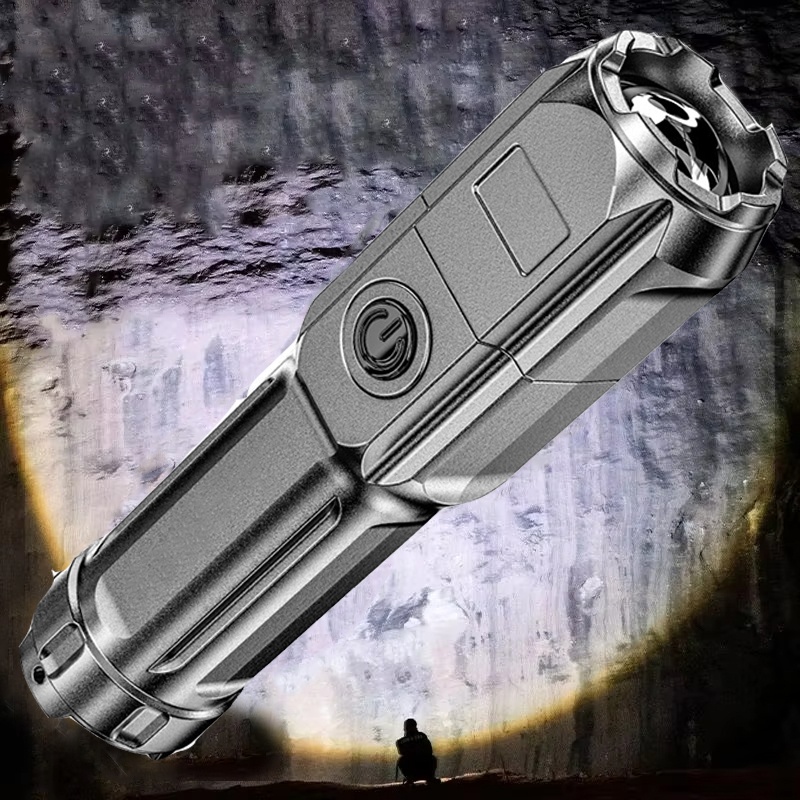 Super Bright Flashlight USB Re - Outdoor Lighting The Range incelemesi ve fiyatı