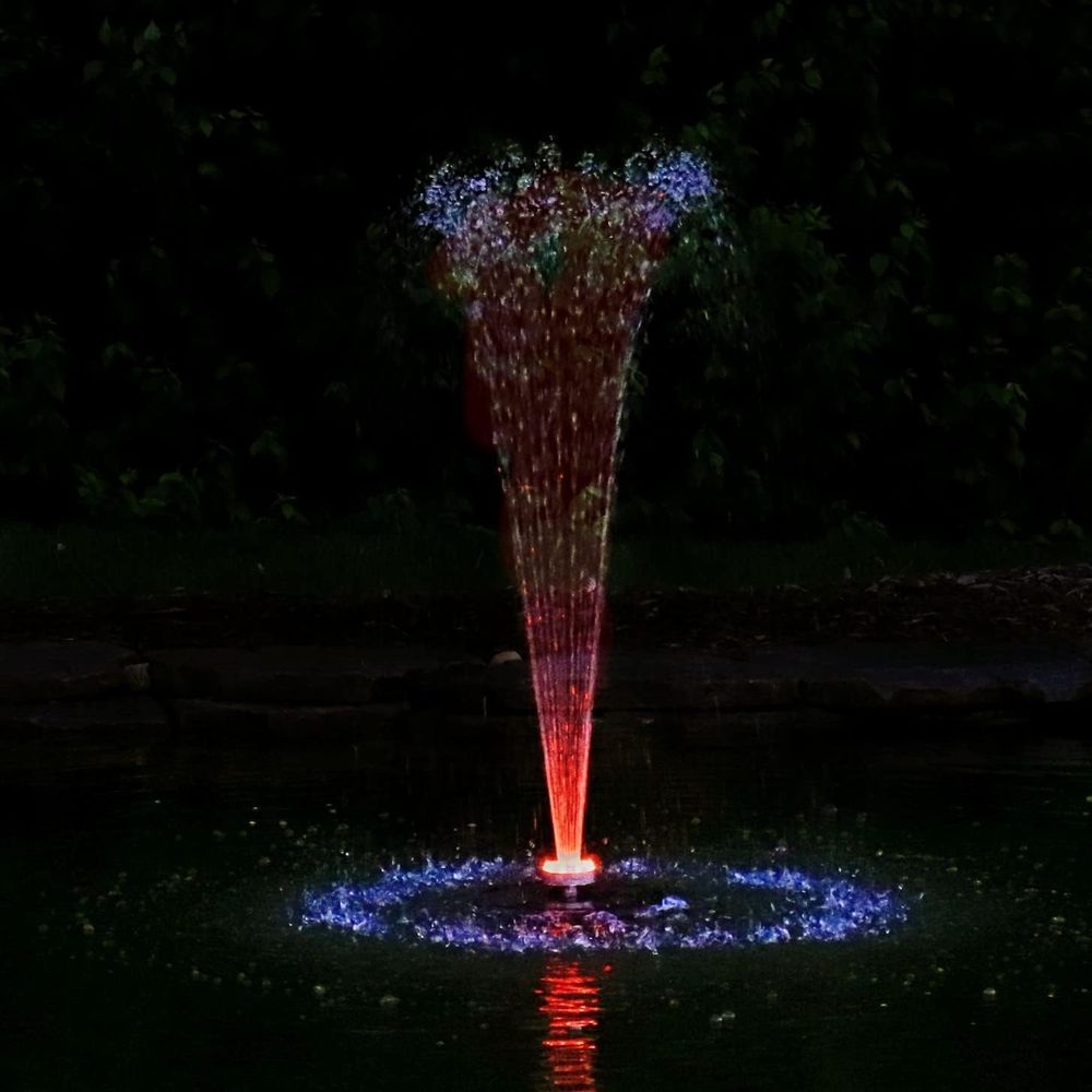 Small loating ountain with 48  - Pond Light Submersible incelemesi ve fiyatı