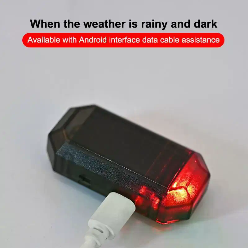 Car Mini LED Solar Power Warni - Outdoor Lighting Wireless incelemesi ve fiyatı