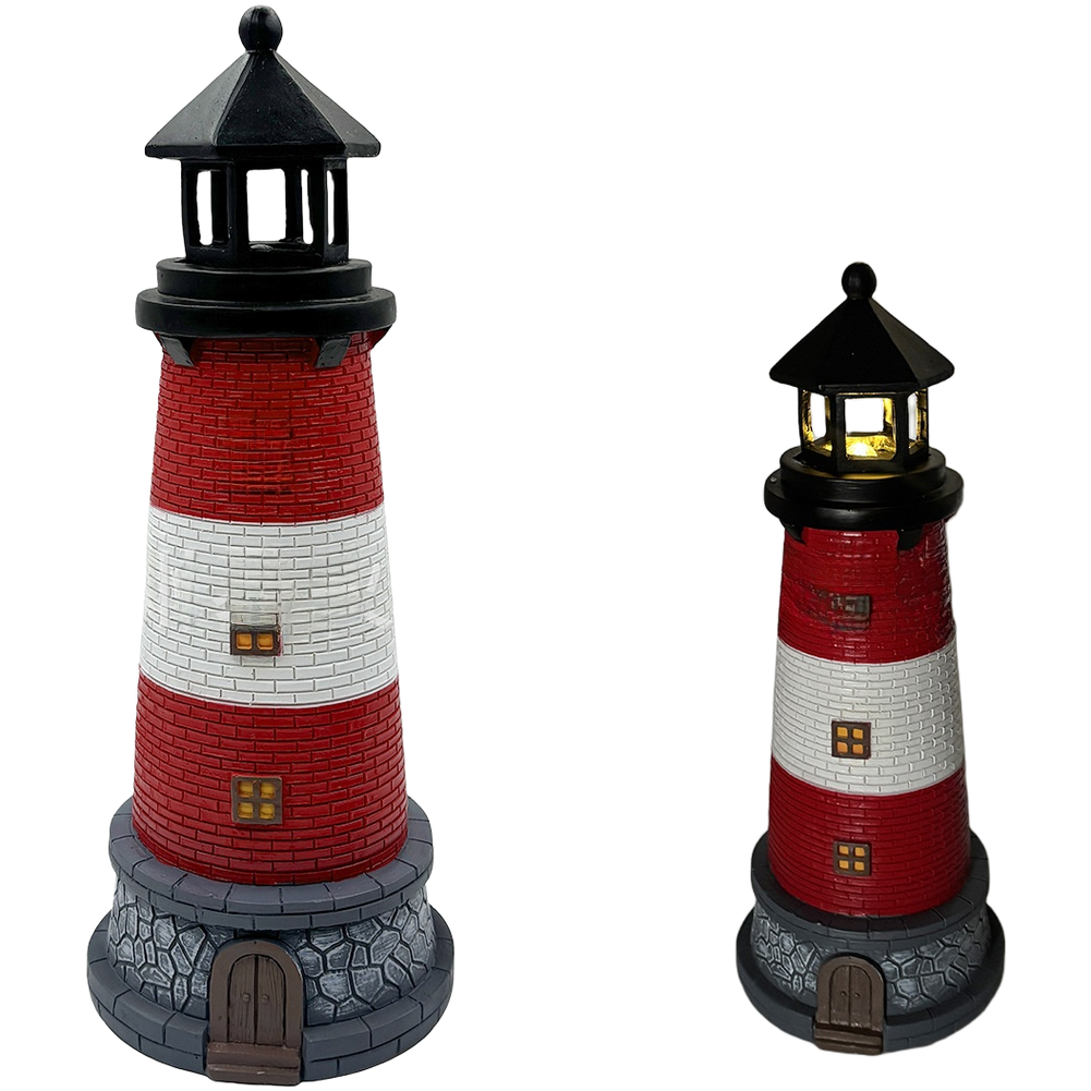 Blue Red Solar Powered Resin L - Outdoor Lighting Mediterranean Style incelemesi ve fiyatı