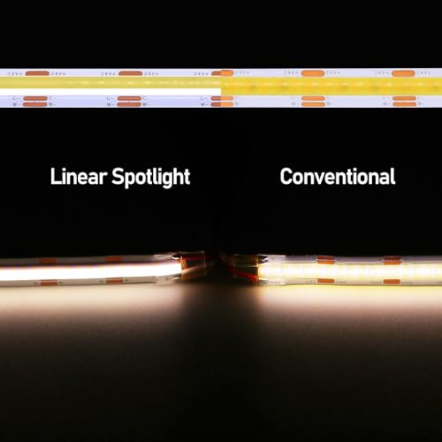 24V Linear CCT Tunable White L - Waterproof Led Strip incelemesi ve fiyatı