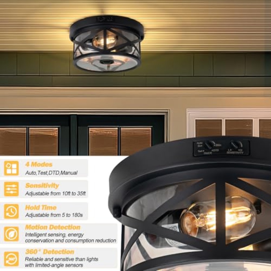 Motion Sensor Outdoor Ceiling  - Outdoor Lighting Motion Sensor incelemesi ve fiyatı