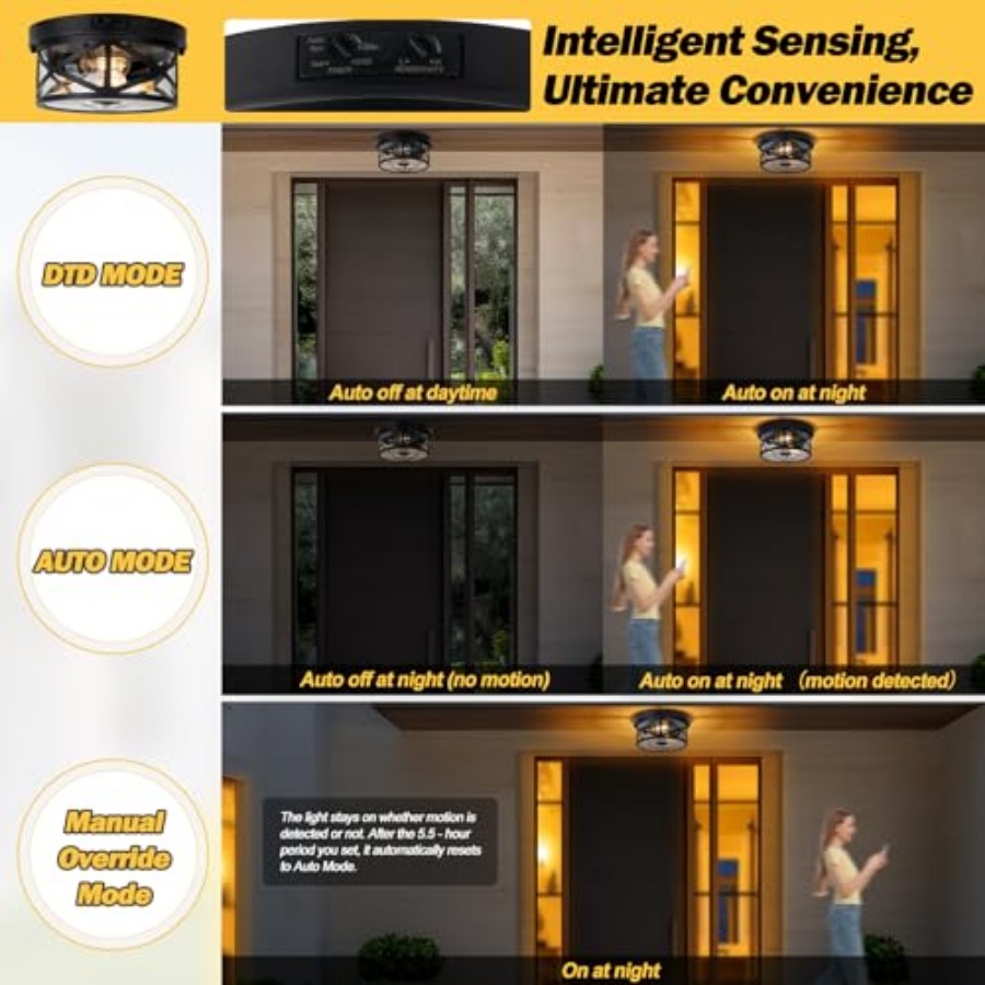 Motion Sensor Outdoor Ceiling  - Outdoor Lighting Motion Sensor incelemesi ve fiyatı