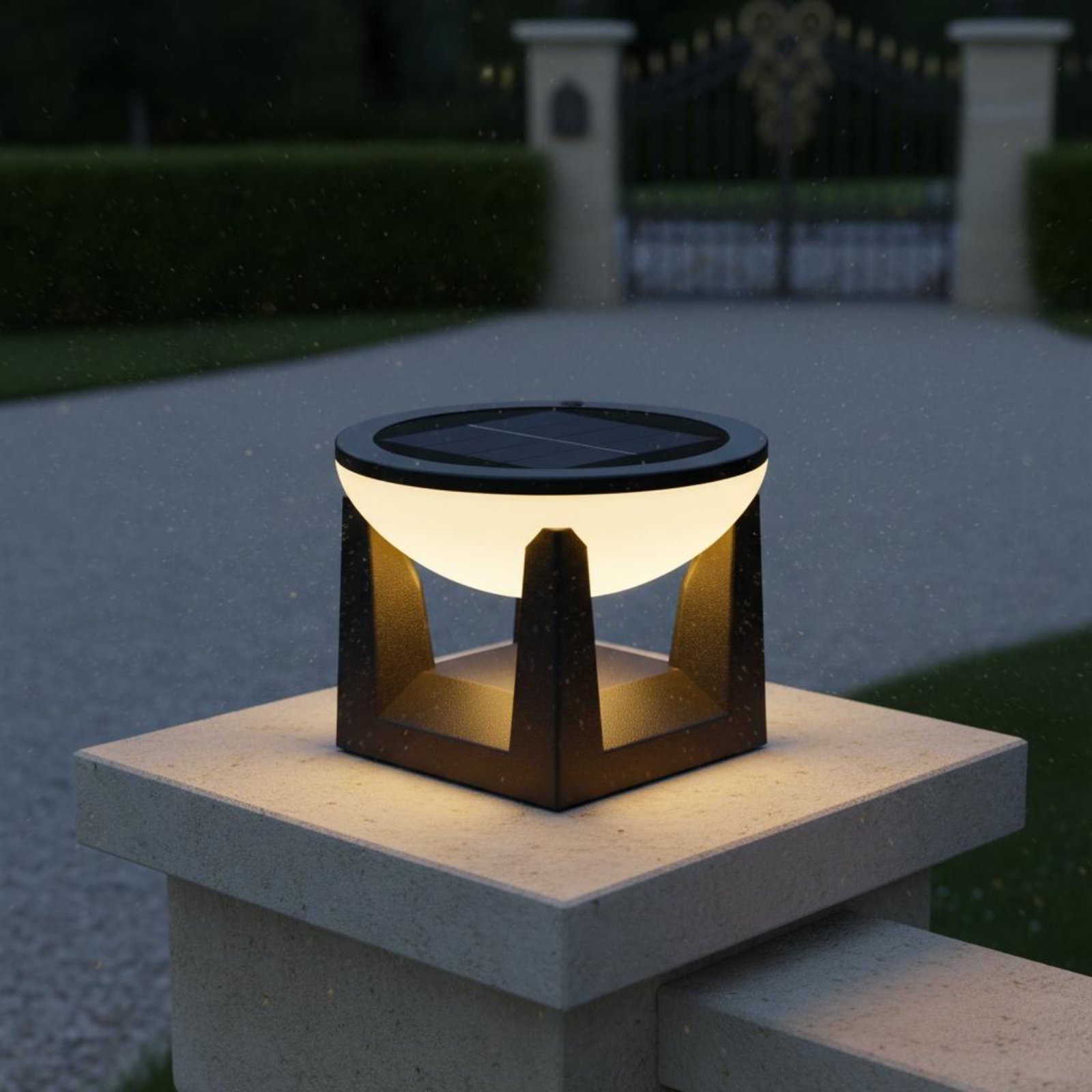 Solar Post Light Easy to Insta - Outdoor Lighting Traditional incelemesi ve fiyatı