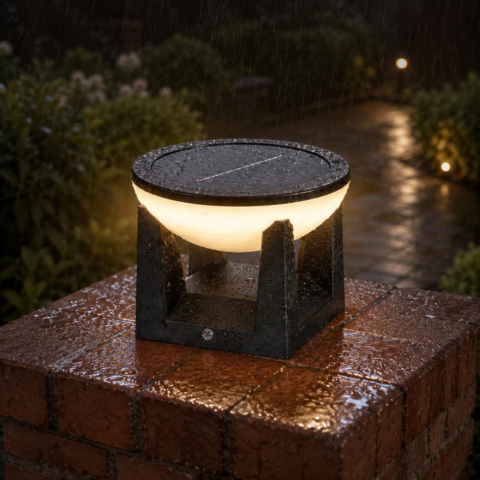 Solar Post Light Easy to Insta - Outdoor Lighting Traditional incelemesi ve fiyatı