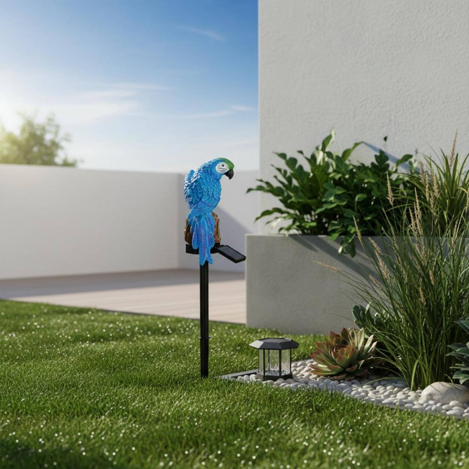 Resin Parrot Lawn Lamp Waterpr - Outdoor Lighting In Ground incelemesi ve fiyatı