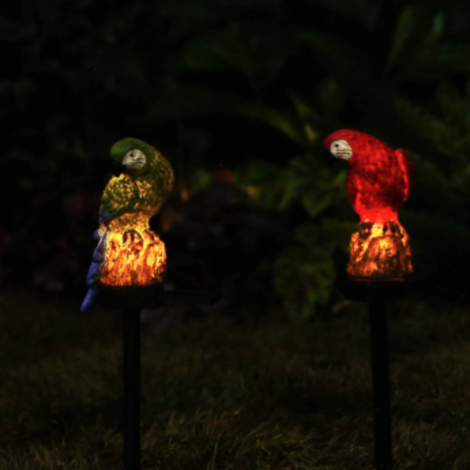 Resin Parrot Lawn Lamp Waterpr - Outdoor Lighting In Ground incelemesi ve fiyatı