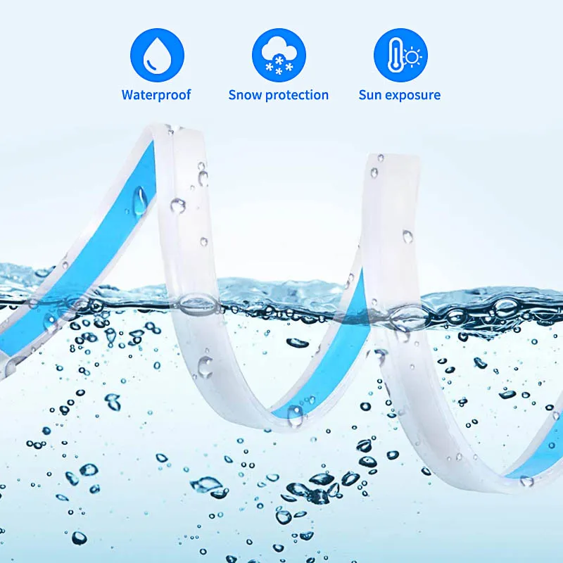 2 PCS DRL Car Flexible LED Day - Waterproof Led Strip incelemesi ve fiyatı