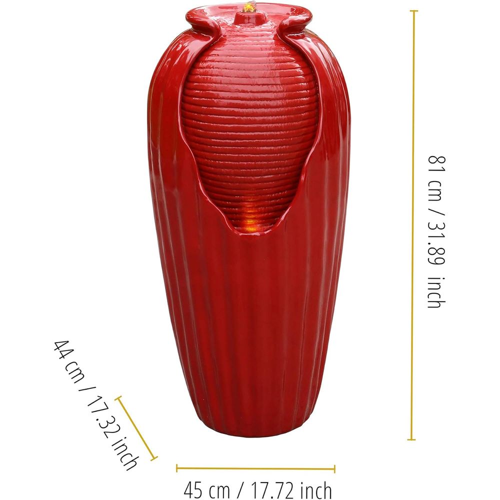 Glazed Vase loor reestanding W - Outdoor Lighting Deck incelemesi ve fiyatı
