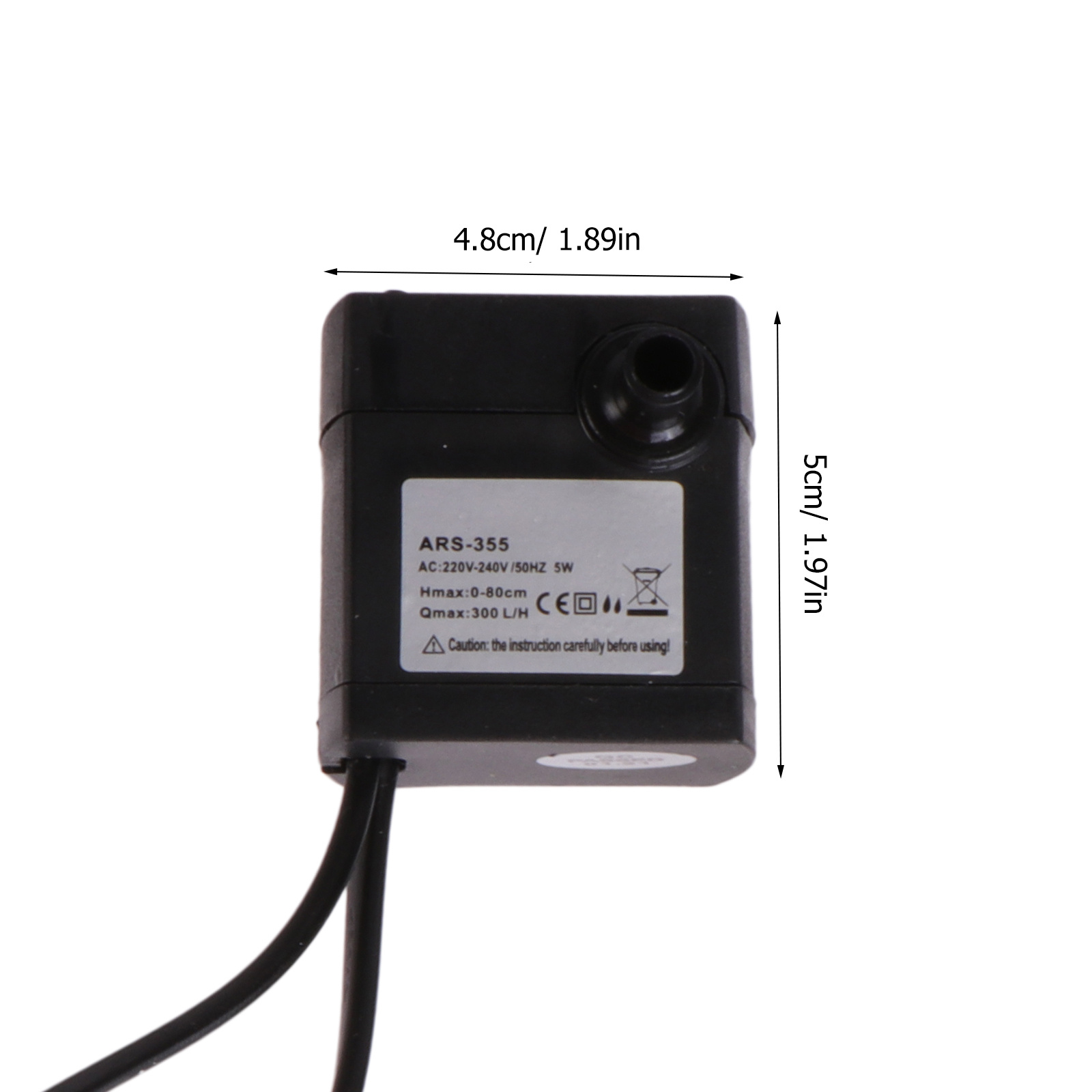 5W Submersible Circulating Wat - Pond Light Submersible incelemesi ve fiyatı